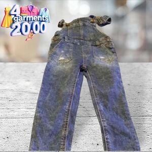 7 for all man kind distressed overalls size 4T